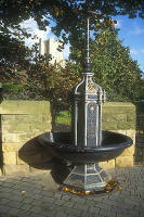 Water Fountain at Conisbrough Castl